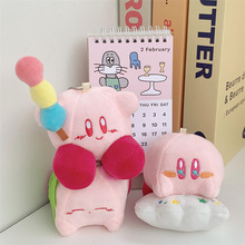 夏日新款星卡糖葫芦和风樱花串串可爱毛绒公仔玩偶包包挂件娃娃机