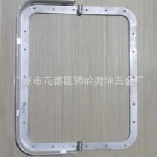 厂家直销反口铰手袋铁铰 工具包口金配件 化妆包铰框钱包口金配件