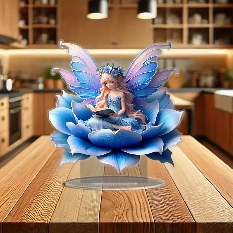 Новые акриловые плоские украшения для офиса, дома, кабинета, спальни с базовой трансграничной маркировкой и доставкой