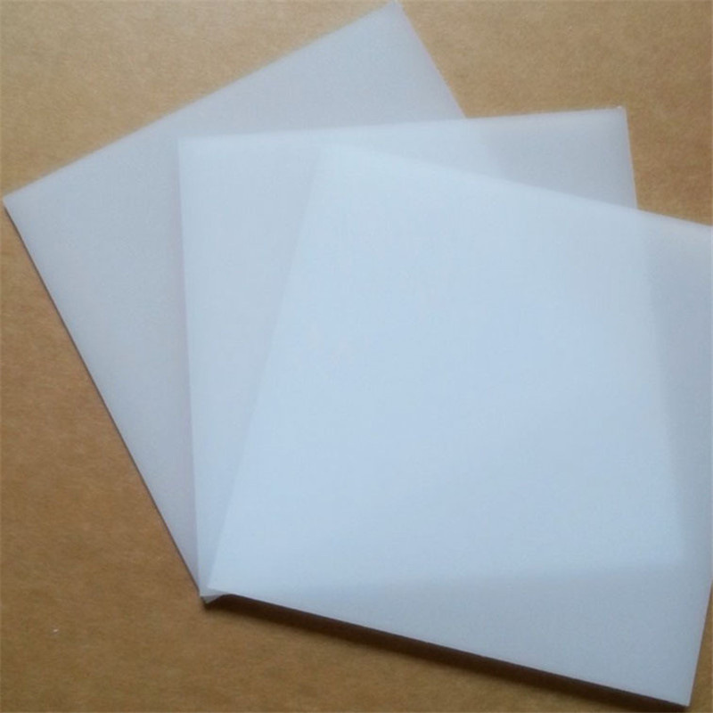 透光板乳白磨砂灯箱板亚克力PC可弯曲透明灯罩吊顶灯扩散板