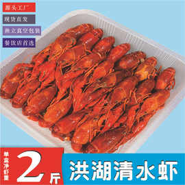 湖北清水小龙虾半成品原料适合餐馆酒店麻辣小龙虾原料4-6钱龙虾