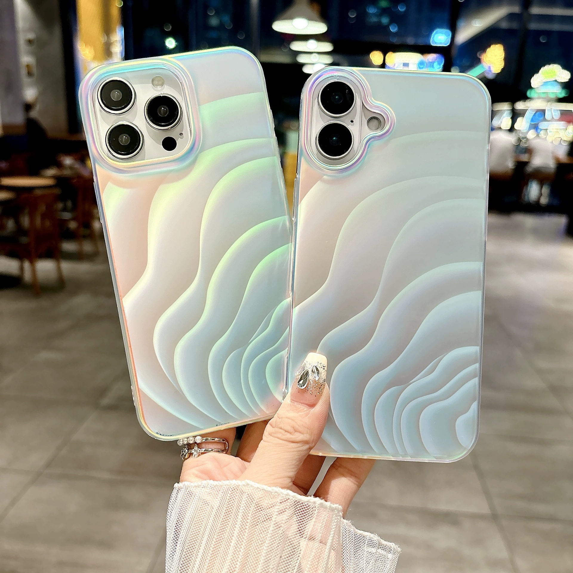 Apple, совместимый волнистый чехол для телефона, iPhone 15, защитный чехол, iphone, 15promax