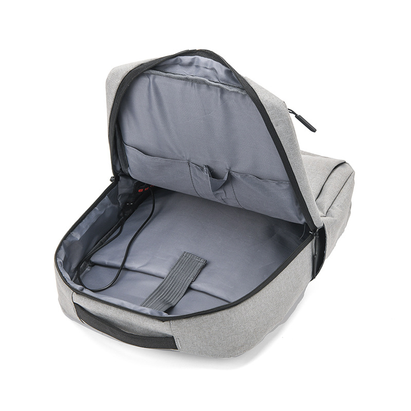 Bolso de computadora de negocios para hombre simple casual nuevo estilo transfronterizo, mochila para estudiantes de viaje al aire libre de gran capacidad