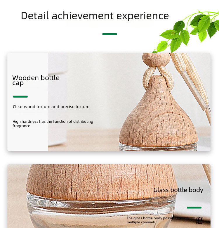 Bilparfymflaska Vattendroppar Parfymflaskahänge Bilhänge Bilhänge Biltillbehör Bildoft High-end doft tom flaska_voghion.com