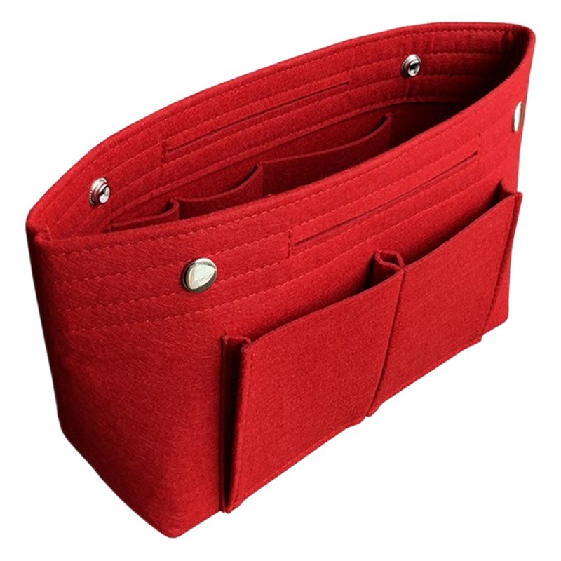 Fabricantes suministro de fieltro bolsa de cosméticos bolsa de momia bolsa de cosméticos bolsa de forro bolsa de almacenamiento de una sola pieza