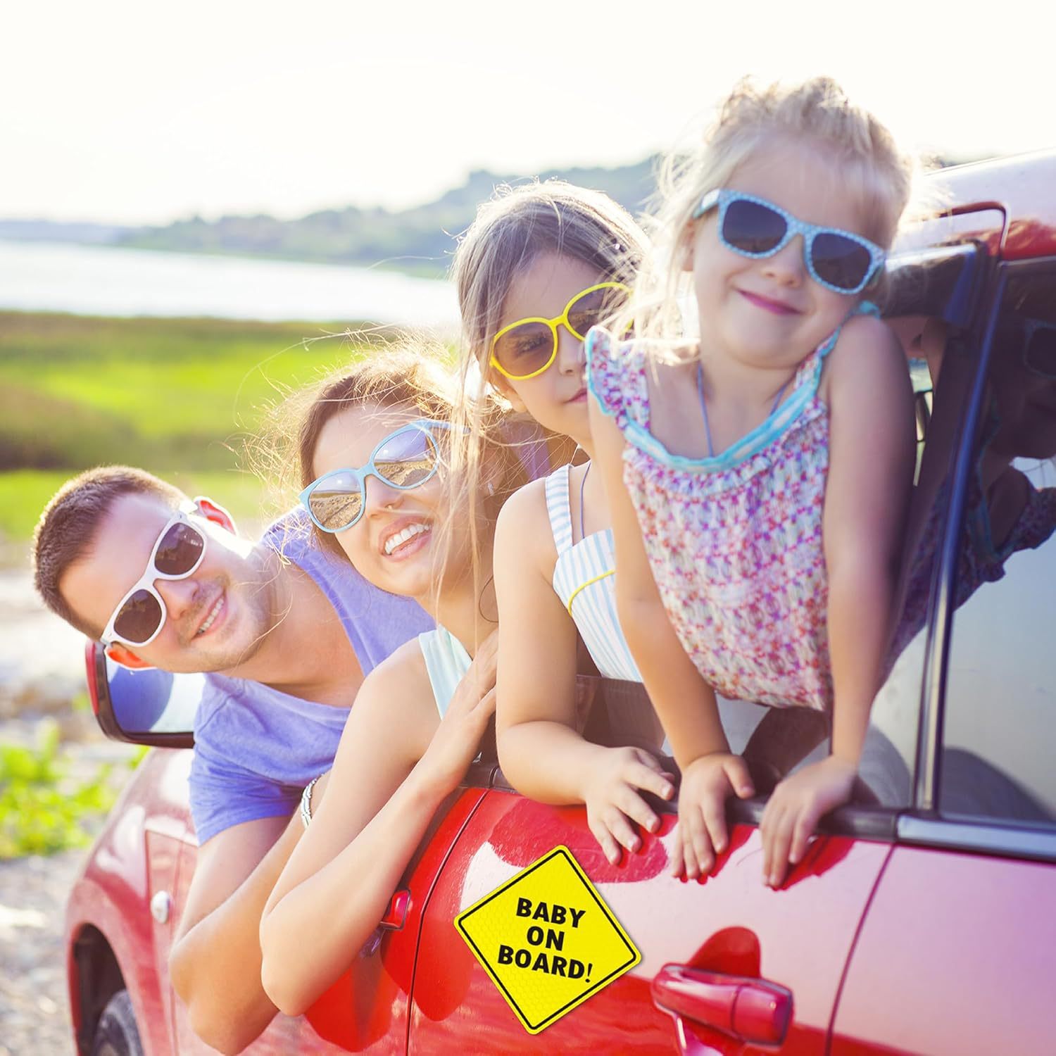 Baby on board magnētiska automašīnas uzlīme_voghion.com