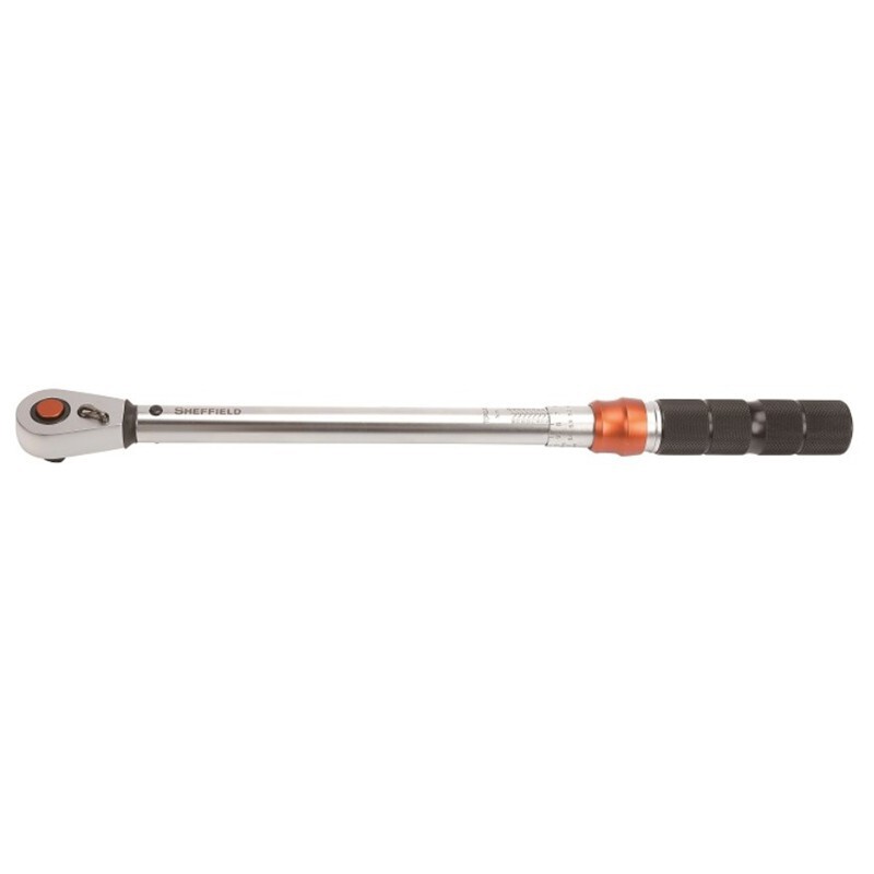 Steel shield S016165 1/4 inch professional grade aluminum alloy adjustable torque wrench 5-25 N.m torque wrench