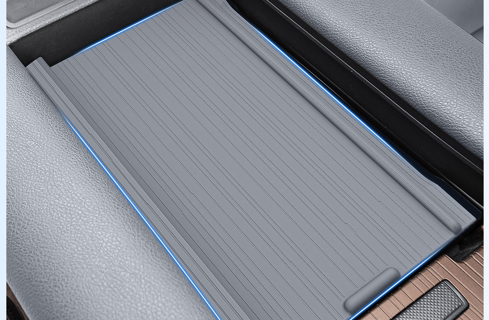Suitable for Toyota Sienna Center Console Armrest Box Cover Anti-Slip Mat Grevia Armrest Box Leak-Proof Supplies