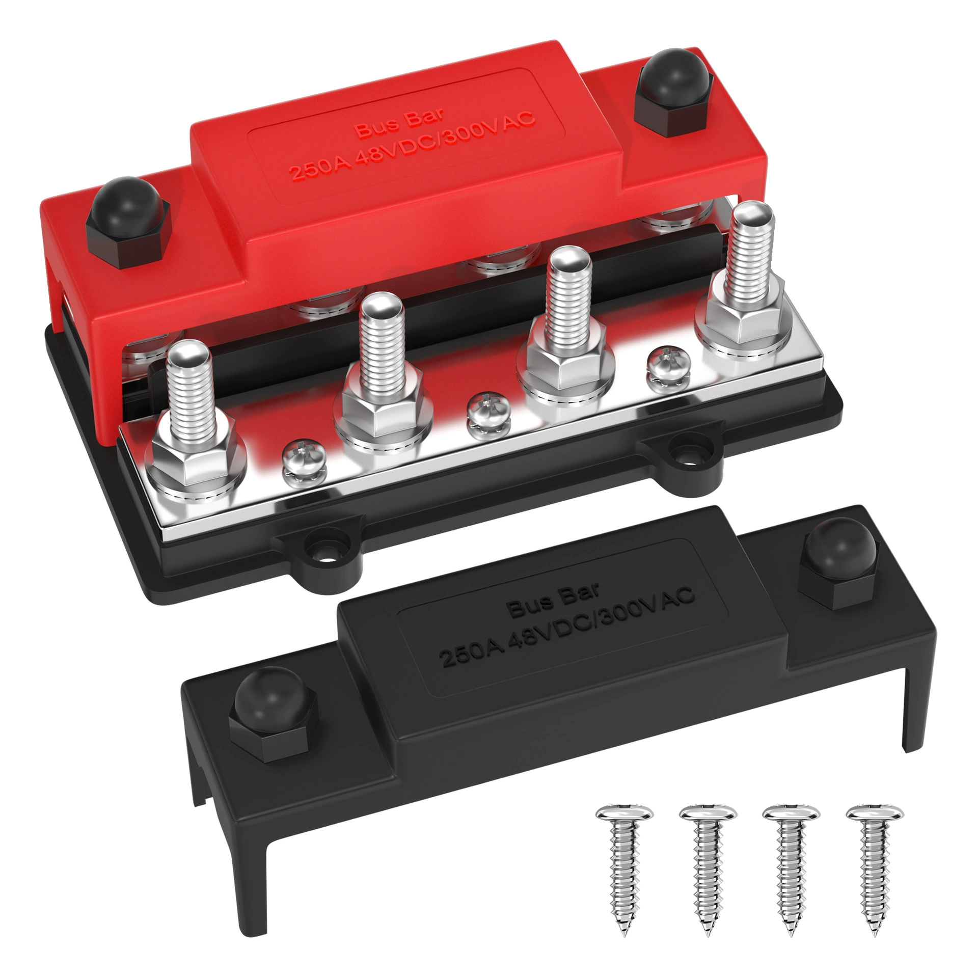 BB250X2 250A 2-в-1 шины 250A клеммный ряд автомобиля двойной набор