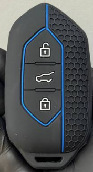 Key case cross-border Togg car key case Turkish new silicone protective case full-cover anti-drop soft shell protective case