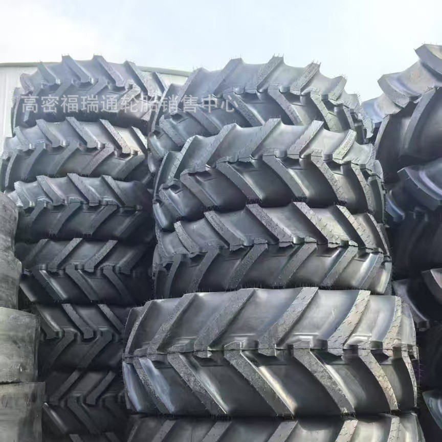 农用子午线轮胎340/80R20 R-4E人字花纹联合收割机轮胎12.5/80R20