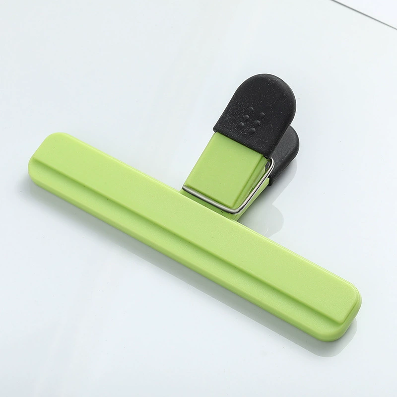 Копия silicone fresh -keeping clip многоцелевой пищевой - grade герметичная застежка для закусок, влагостойкая, простой пластиковый пакет - закрутка