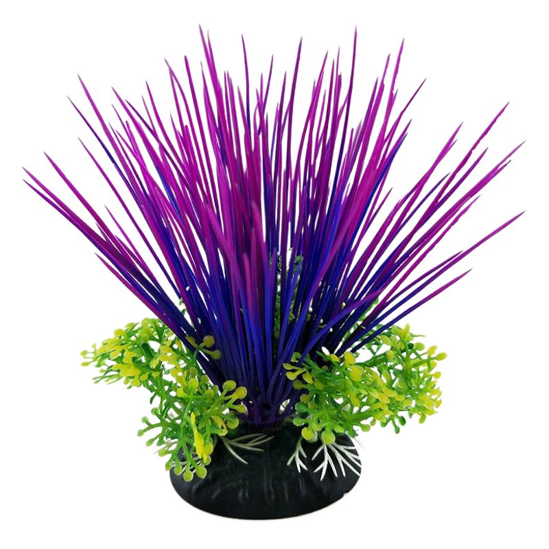 Аквариум украшения моделирование водных растений моделирование завод Аквариум пластиковое моделирование морские водоросли поддельные цветы и растения производители источников