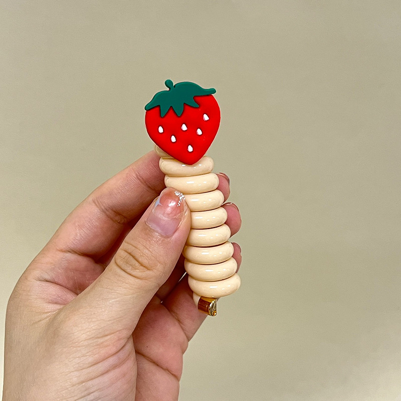 딸기 우유 화이트