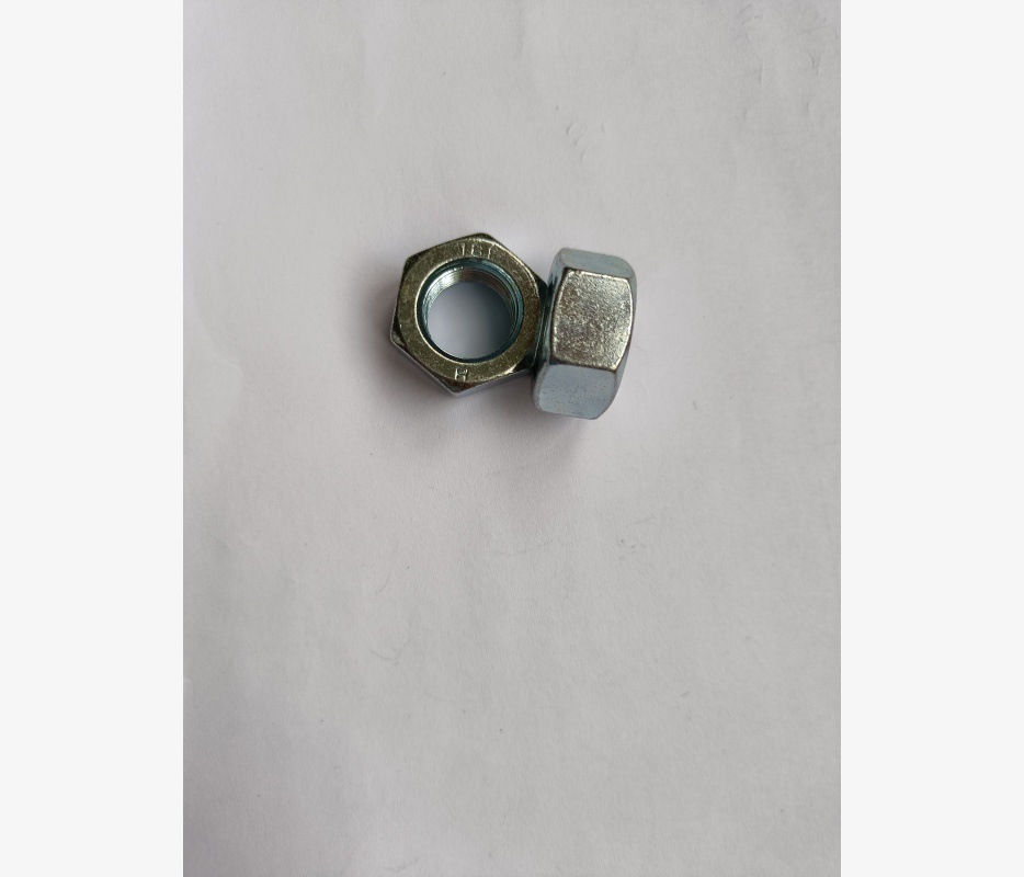 DIN934  M16X1.5细牙  六角螺母蓝白锌