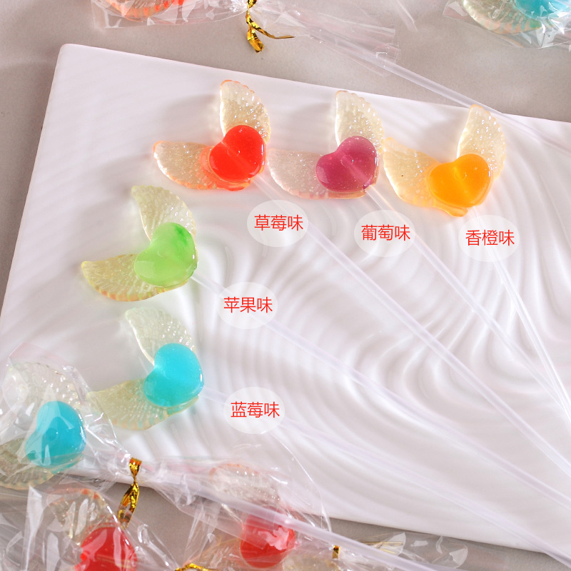 사랑 날개 50 개/가방 + 꽃병없이