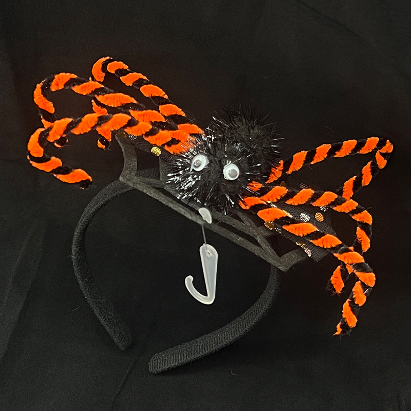Transfronterizo Amazon Halloween Decoración de Pascua Tombro Diadema Espectáculo unisex con hebilla de cabeza de dibujos animados Flor de cabeza