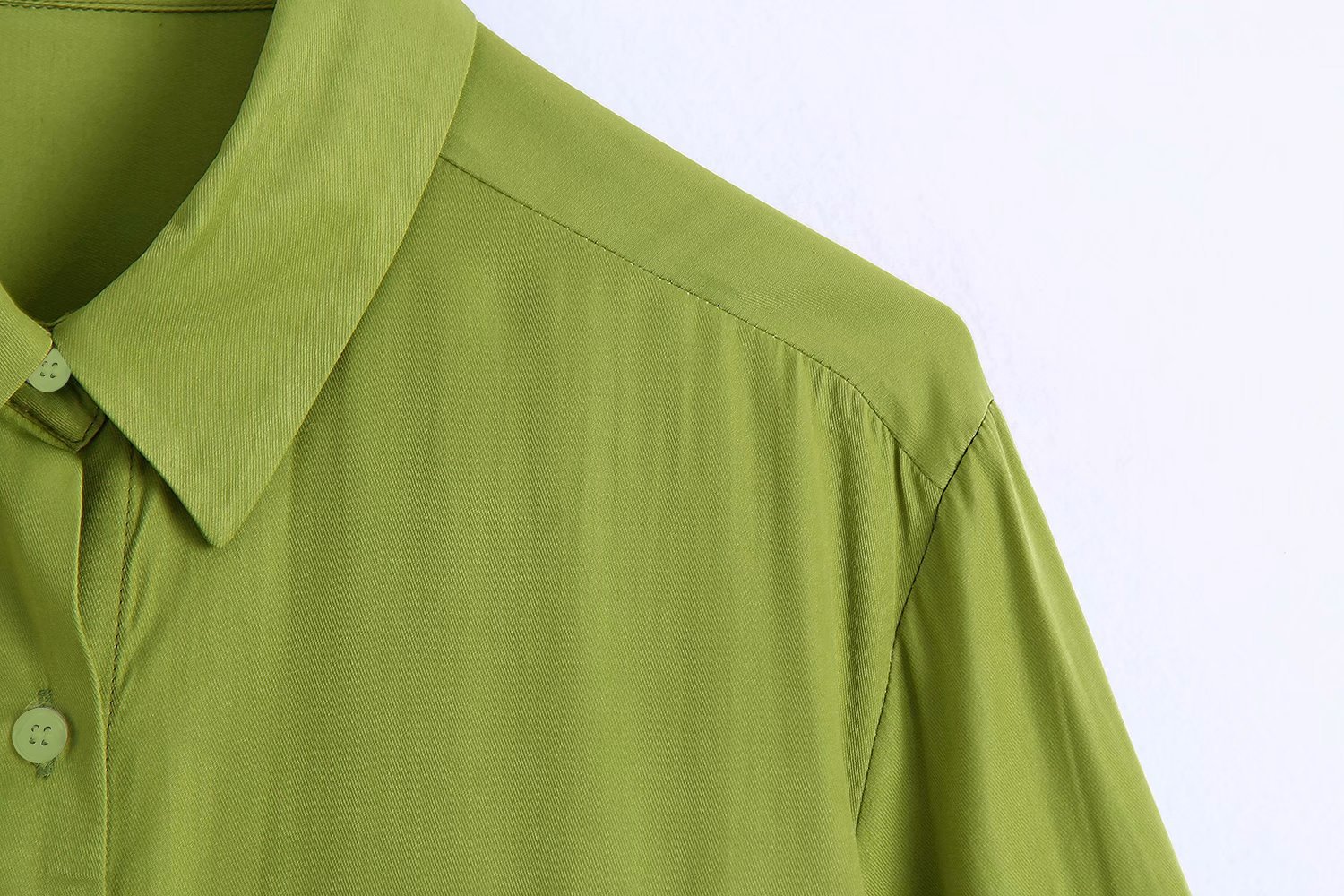 wholesale summer pocket draped blouse NSAM63117