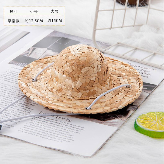 Pet Western Cowboy sombrero cool cool pet gato perro tocado vaquero muy ocupado tomando fotos lindos sombreros de vaquero