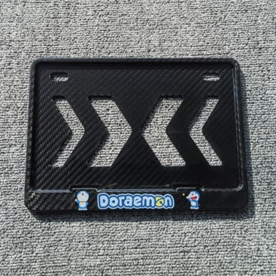 Suitable for Dry Carbon Fiber: Nömrə qabı - motorcycle-molded-dry-carbon-twill-doraemon
