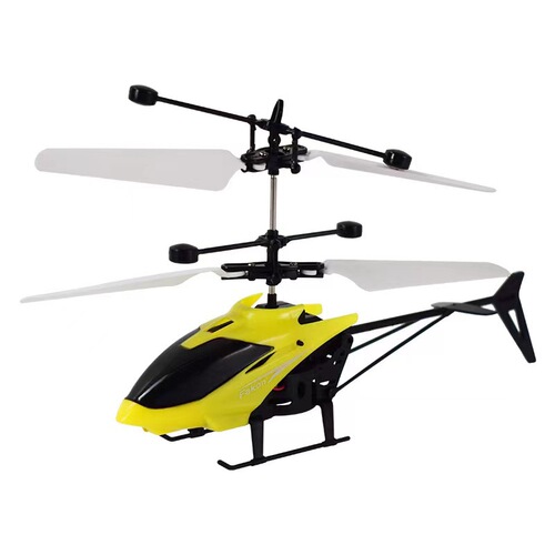 Hot-selling smart sensor remote-controlled aircraft charger helicopter small flying machine hovering anti-fall children's toy
