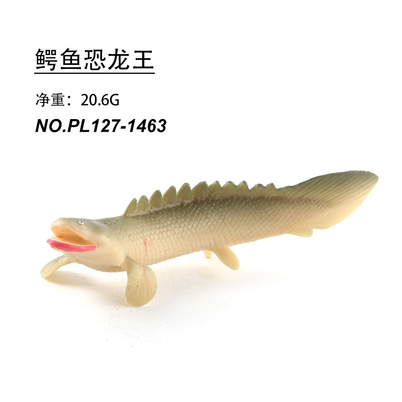 Simulación de Vida Marina modelo espada beso tiburón cocodrilo dinosaurio rey mundo submarino educación temprana decoración submarino animal traje