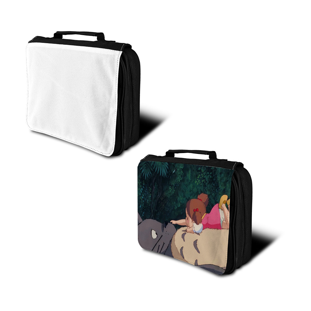 Nuevo producto Transferencia térmica Impresión de una cara Mochila escolar portátil Bolsas de almacenamiento de libros multifuncionales para estudiantes al por mayor