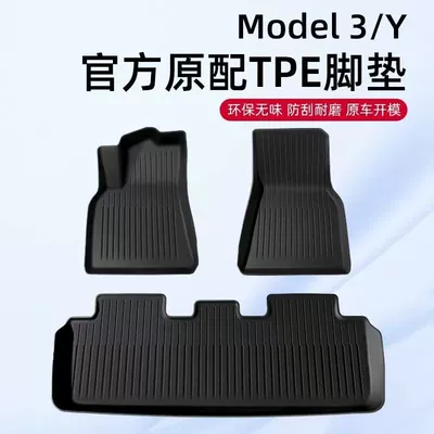Modelə uyğun ayaqaltı, Tesla Modelyl Floor Mats, Front