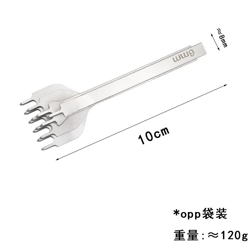 白钢菱斩 DIY皮革工具 厂家批发皮革斜平斩 打孔菱斩缝线皮雕工具|undefined