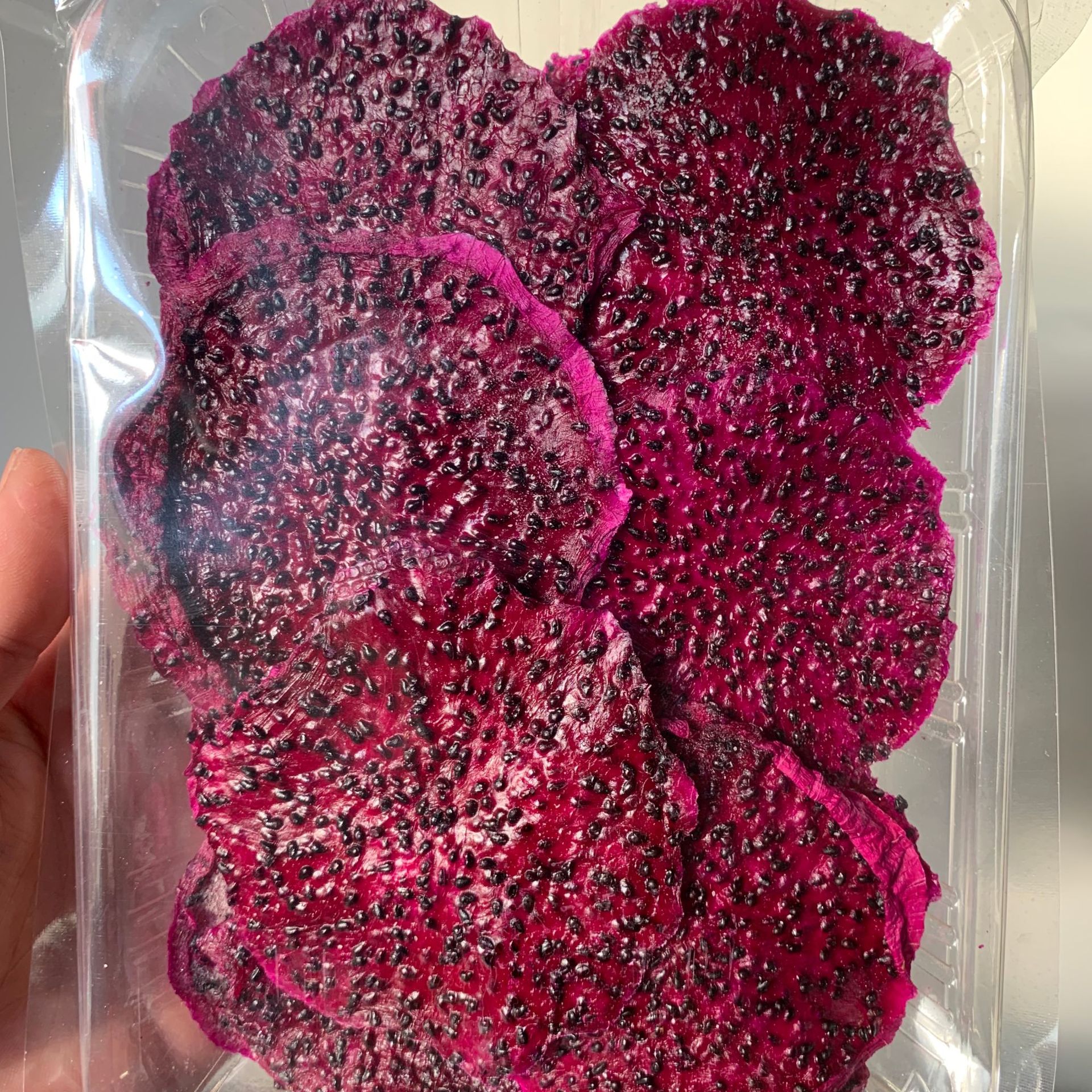 广西红心火龙果干250g/包带托水果茶原料烘培辅料休闲零食 厂家批|ms