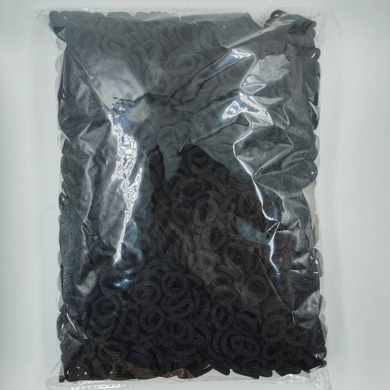 Fábrica directa sin costuras de alta elasticidad cuerda de cabeza para niños anillo de toallas OPP2000 anillo de cabello de cabello para bebés al por mayor