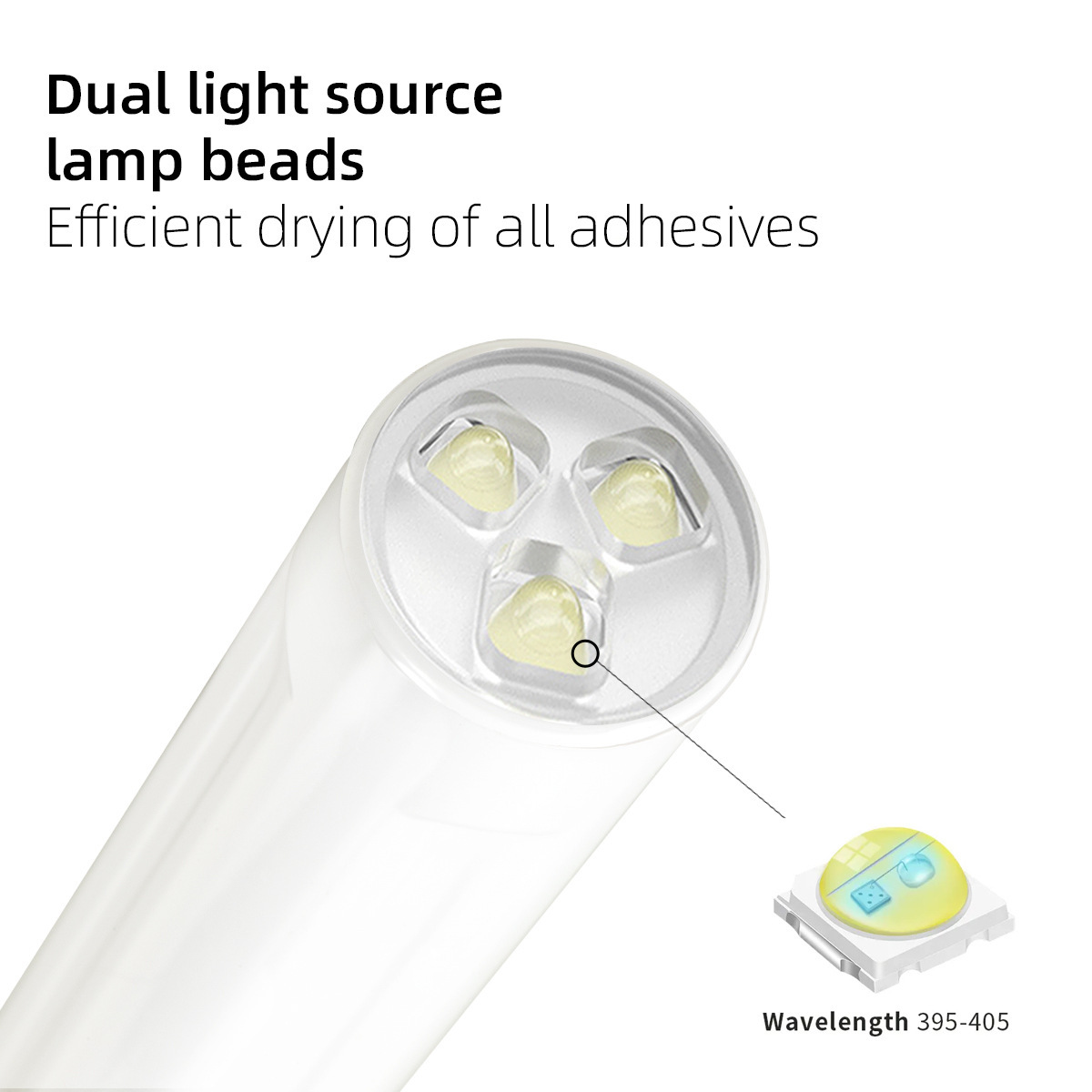 Lámpara de uñas de mano pequeña lámpara de uñas portátil plug-in Spotlight mini lámpara de fototerapia lámpara de cocción de uñas de secado rápido
