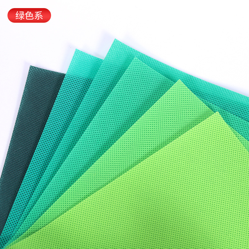 Punto del fabricante de tela no tejida hilada PP SSS polipropileno retardante de llama impresión recubierta ecológica rollo de tela no tejida colorida