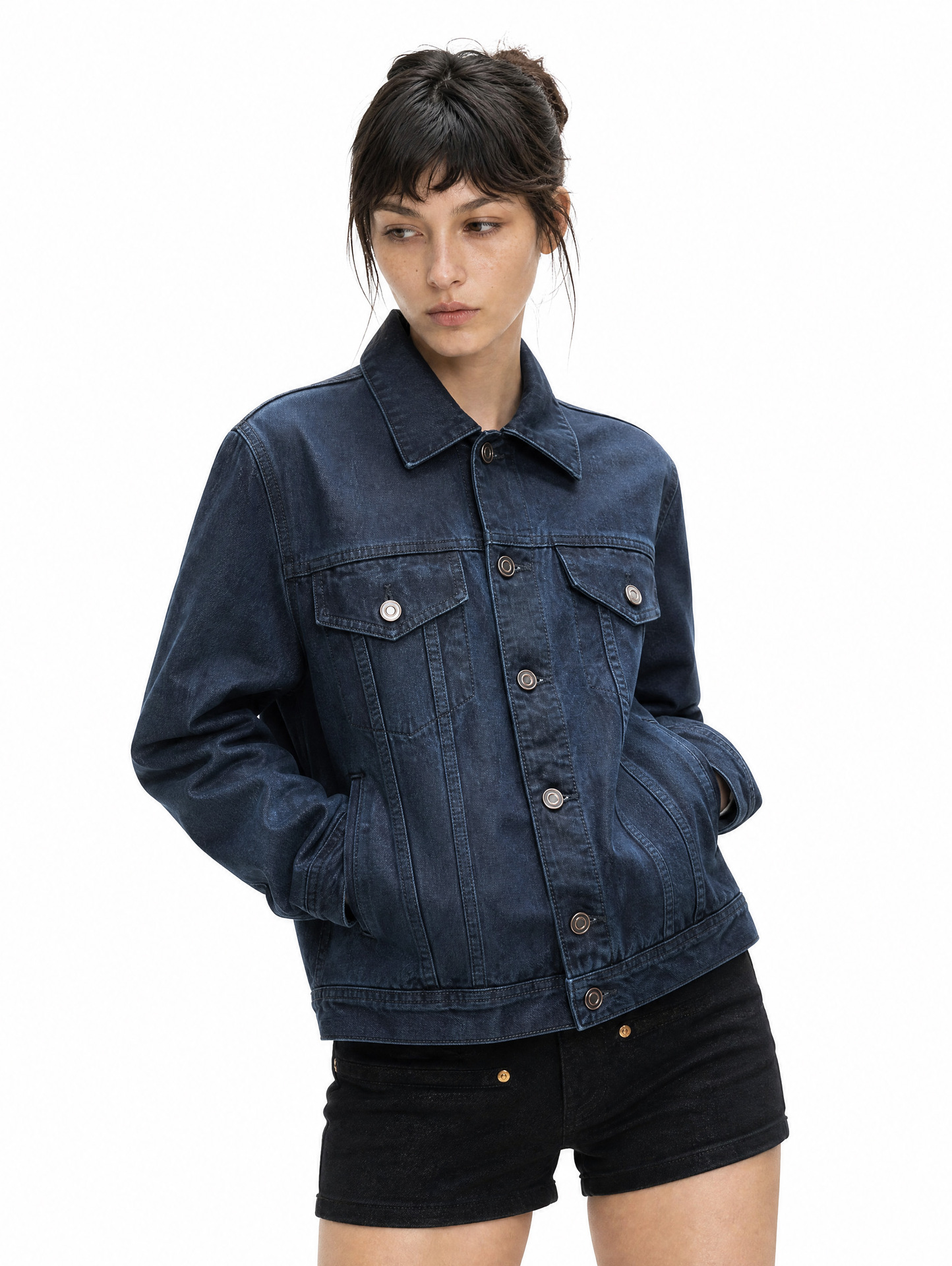 MADEEXTREME Waxed Moleskin Loose Jacket