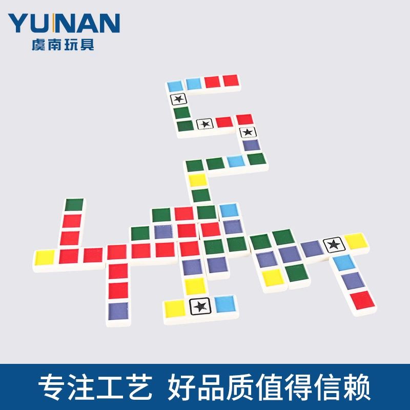 Amazon поставляет настольную игру Chromino — семейную интерактивную игру для родителей и детей, развивающую детскую интеллектуальную способность, в сумке.