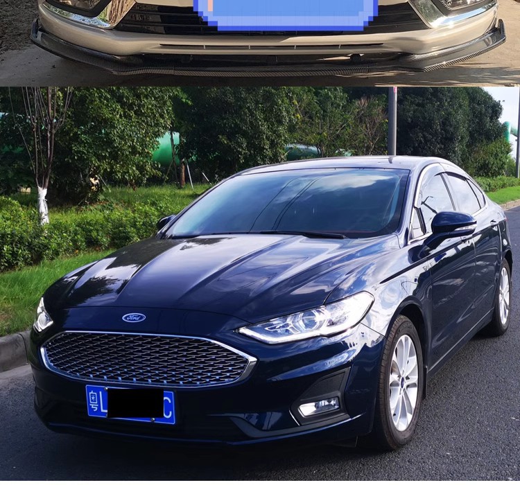 Suitable for 13/16/17/18/19 Models of the New Mondeo, Modified Honeycomb Mustang Style Upper Air Intake Grille with Chrome Plating
