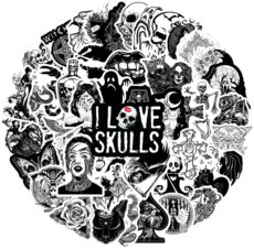 50pcs Rock King Michael Jackson Graffiti Stickers PVC Waterproof