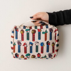 新作プリント刺繍pze化粧ポーチ、日常使いの洗面用具入れ、多機能ハンドバッグ、ハンドバッグ