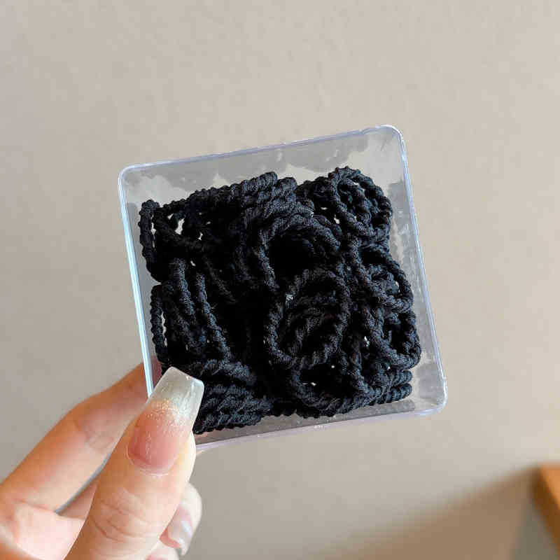 Banda de goma de los niños coreanos para mujeres anillo de cabello 2024 nuevo estilo de alta calidad no lastimar cabello cuerda de cabello accesorios de cabello de cabeza de bebé