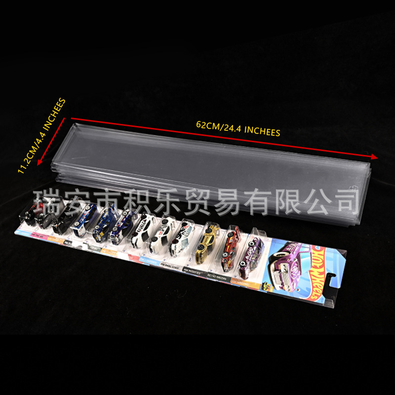 Hot Wheels Domica Matchbox PEQUEÑA ESCALA modelo de coche protección alta transparente PVC a prueba polvo pantalla caja almacenamiento plegable