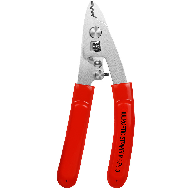 Fibra de acero inoxidable CFS - 3 abrazaderas de fibra óptica abrazaderas de alambre de fibra óptica abrazaderas de recubrimiento de pelado nuevo