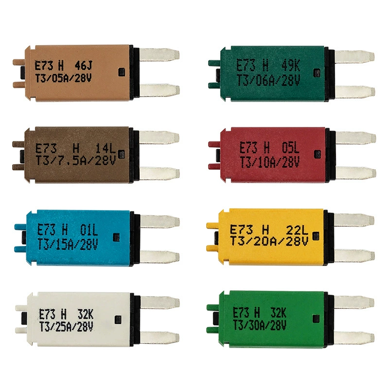 12/24V автомобильный предохранитель от перегрева, перегрузки по току, автомобильный предохранитель от перегрузки 5-30A, ручной сброс