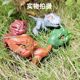Finger-biting Dinosaur Toy Joint Movable Tyrannosaurus Rex Simulation Model Ornament Pendant Children Doll Birthday Gift
