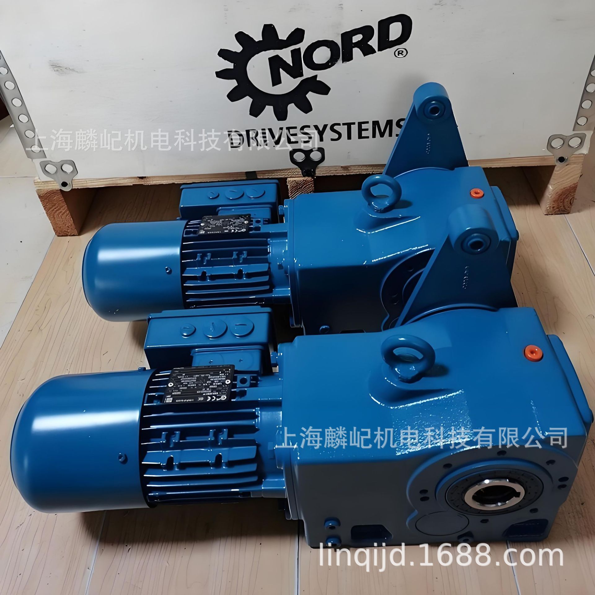 NORD诺德SK132M带制动器4极减速电机7.5KW适用三合一行走机构