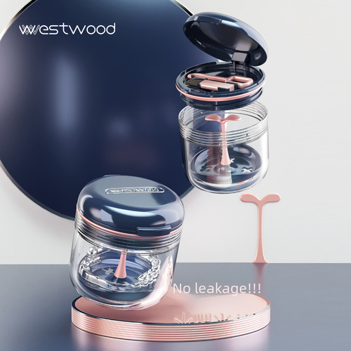 Invisible aligner storage box retainer case airtight aligner container leak-proof soaking tray teeth orthodontic cleaner