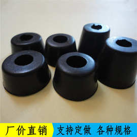仪器仪表音响防撞减震机箱胶脚防滑橡胶垫调节增加高螺丝孔机脚垫