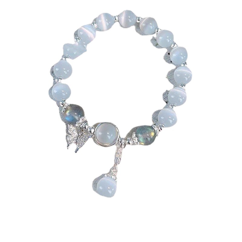 Diamante incrustado ZIRCON mariposa OPAL pulsera personalidad temperamento pulsera de moda todo partido pulsera artística al por mayor