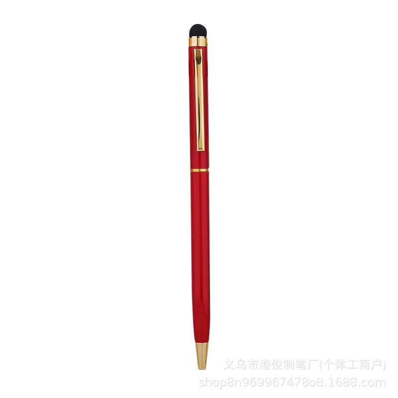 卸売高級金属ペン、静電容量式ペン、広告用金属ボールペン、特価タッチスクリーンペン、タブレット用タッチボールペン|undefined