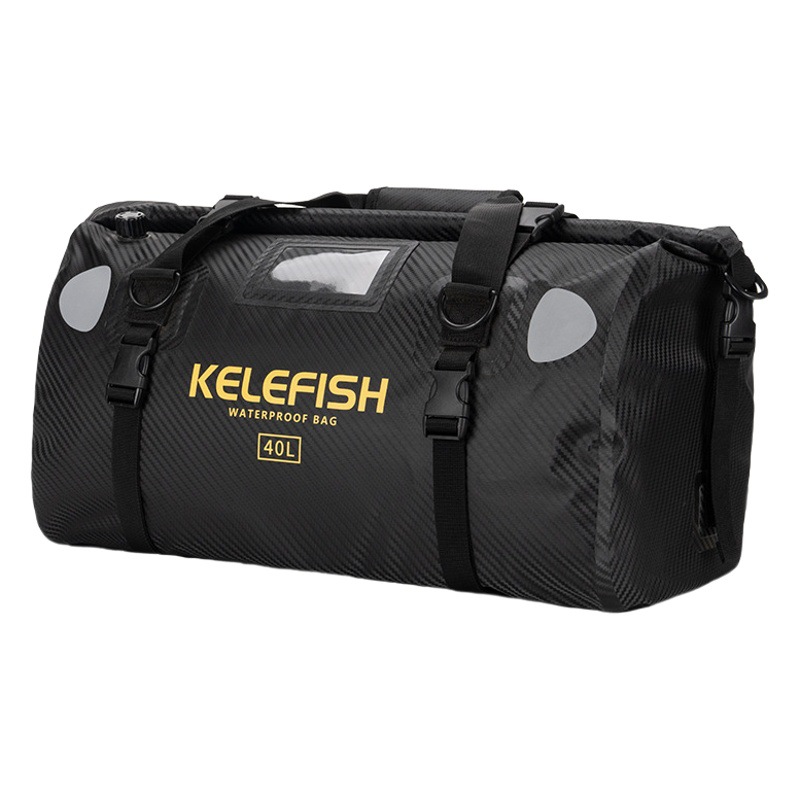 [Storm waterproof] Motorcycle Tail bag motorcycle travel waterproof bag carrying bag riding rear seat bag large capacity camel bag