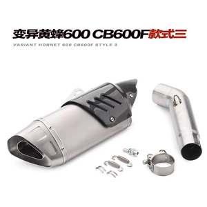 Motosiklet CB600 Hornet orta hissə adapteri Brothers qaz borusu susturucusu